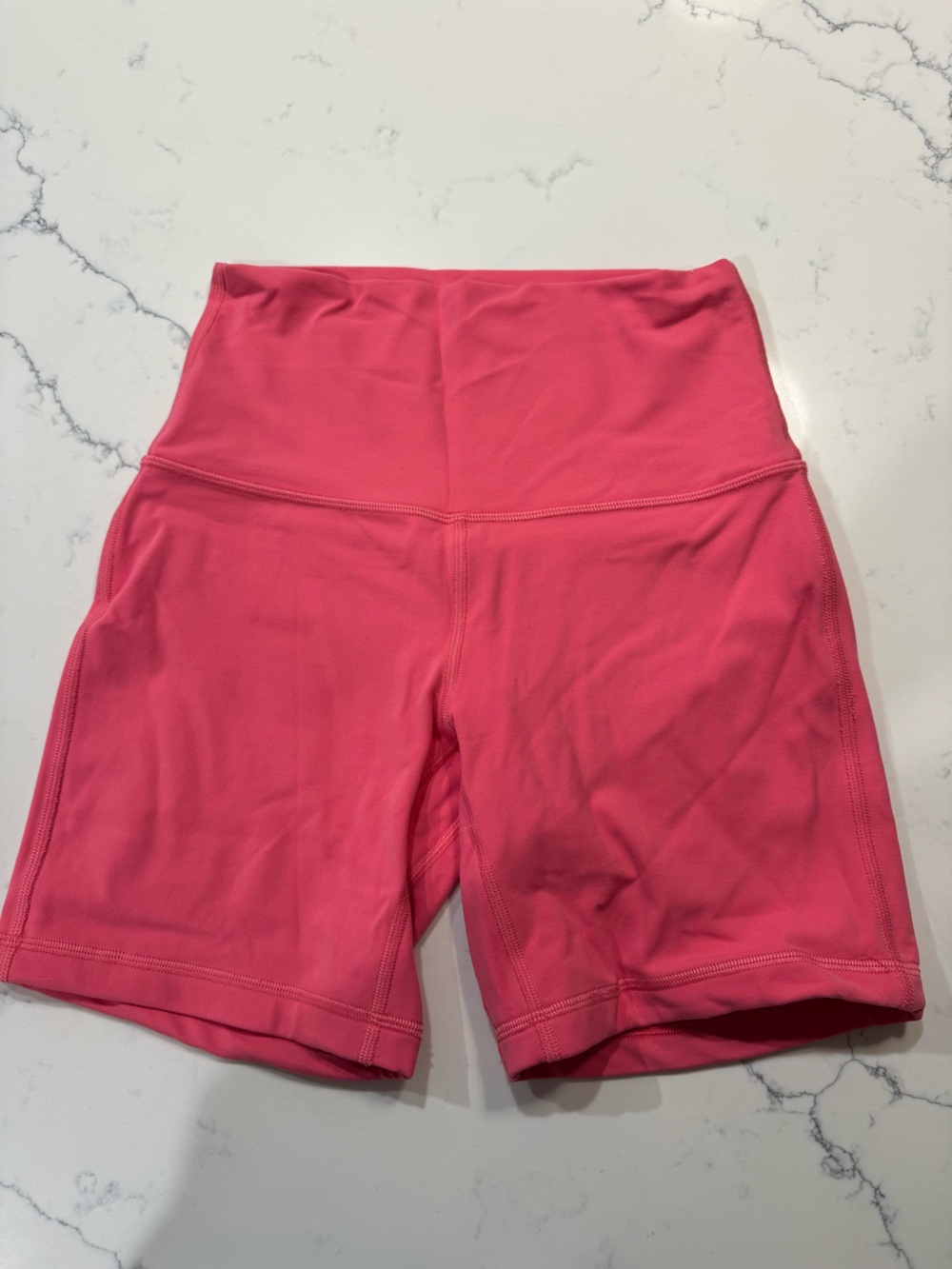 lululemon Pink High-Waist 6 Inch Align Shorts